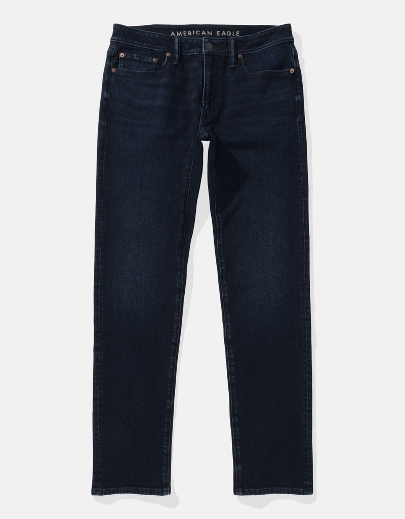 American Eagle AE EasyFlex +TENCEL™ Fibers Patched Slim Straight Jean - Image 3